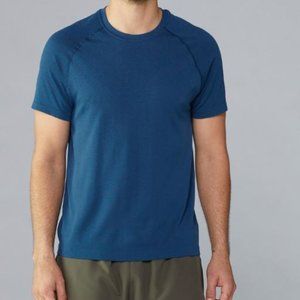 RHONE - Mens L Running Shirt - Blue